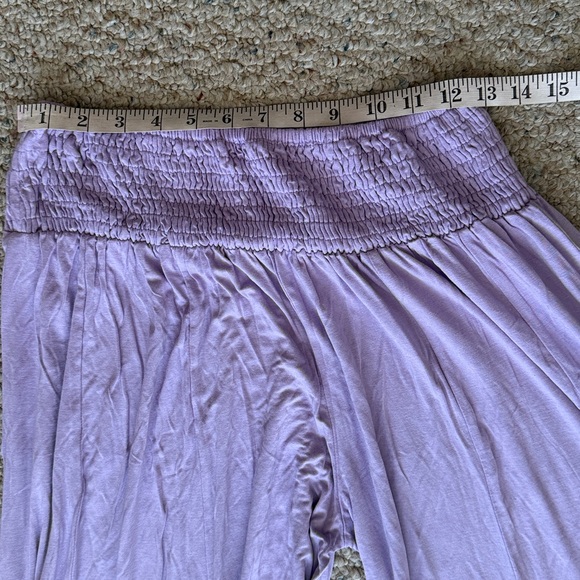 EARTHBOUND Trading Co. Lavender Wide Leg Pants Size Medium - Picture 7 of 16